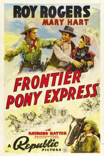 Frontier Pony Express (1939)