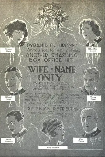 Wife in Name Only (1923)