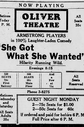 She Got What She Wanted (1930)