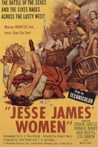 Los amores de Jesse James (1954)