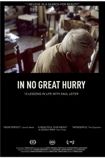 In No Great Hurry 13 Lessons in Life with Saul Leiter (2013)