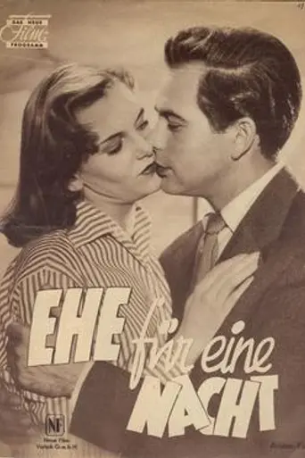Marriage for One Night (1953)