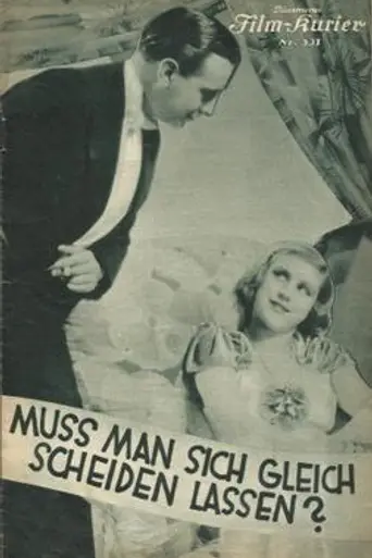 Must We Get Divorced? (1933)