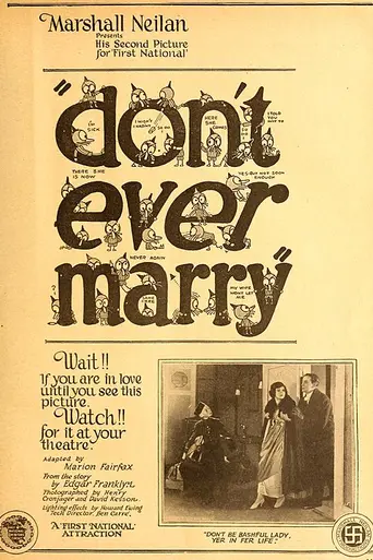 Don't Ever Marry (1920)