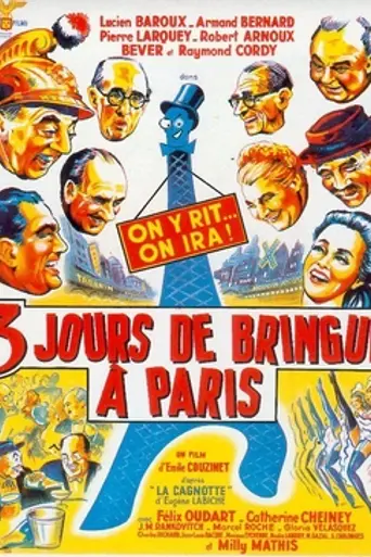 Three Days of Fun in Paris (1954)