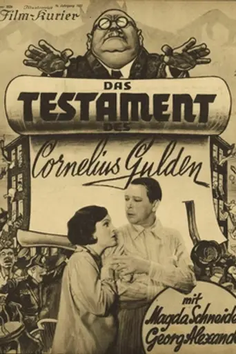 The Testament of Cornelius Gulden (1932)