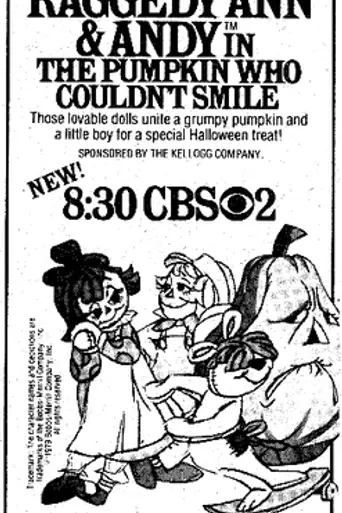 Raggedy Ann and Raggedy Andy in the Pumpkin Who Couldn't Smile (1979)