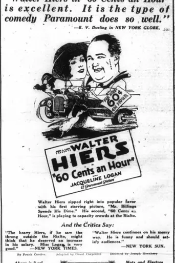 Sixty Cents an Hour (1923)