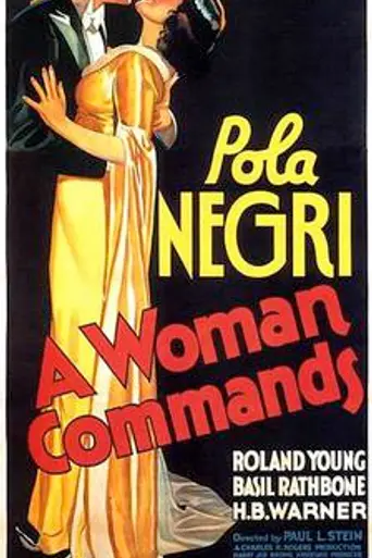 A Woman Commands (1932)