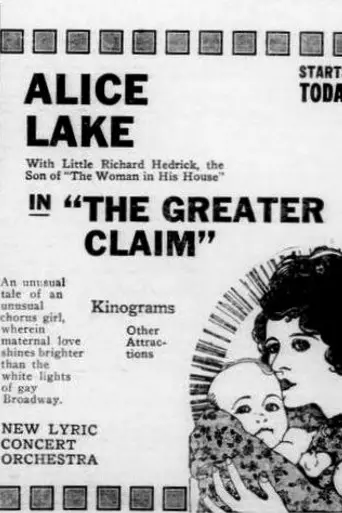 The Greater Claim (1921)