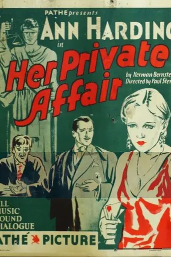 Su íntimo secreto (1929)