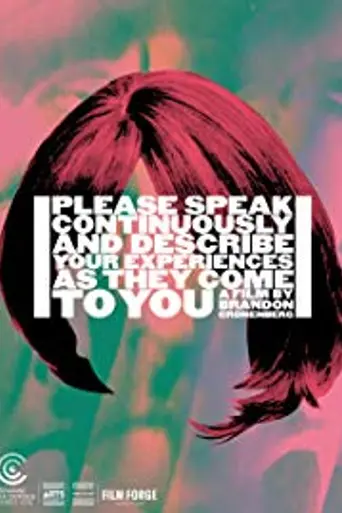 Please Speak Continuously and Describe Your Experiences as They Come to You (2019)