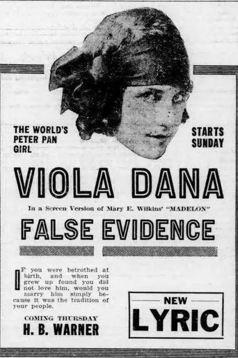 False Evidence (1919)