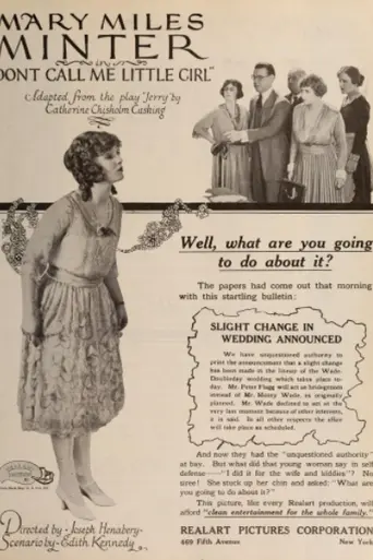 Don't Call Me Little Girl (1921)