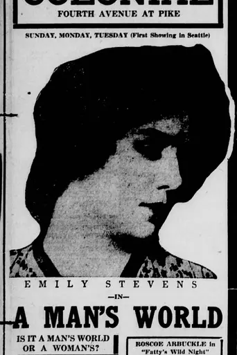 A Man's World (1918)