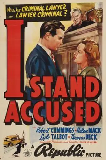 I Stand Accused (1938)