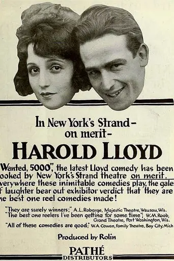 Wanted – $5,000 (1919)