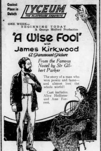 A Wise Fool (1921)