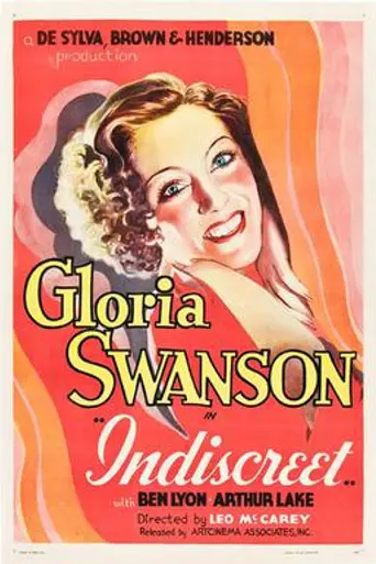 Indiscreta (1931)