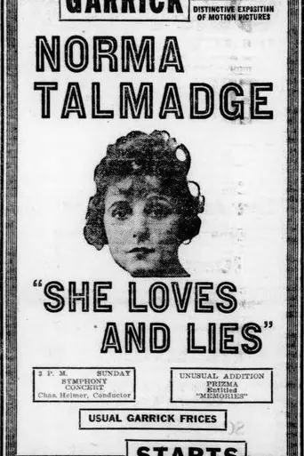 She Loves and Lies (1920)