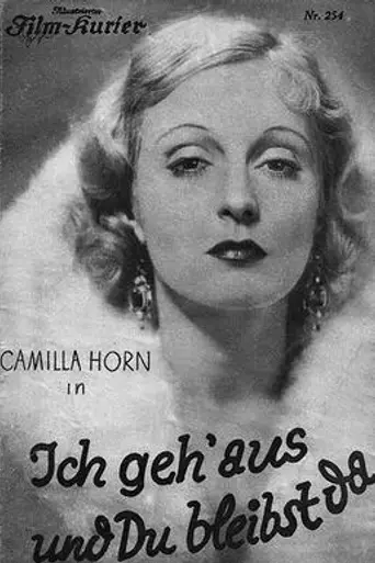 I Go Out and You Stay Here (1931)