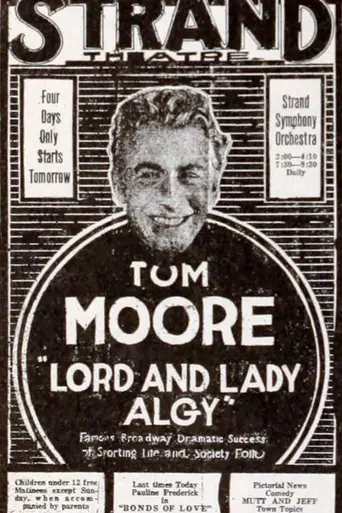 Lord and Lady Algy (1919)