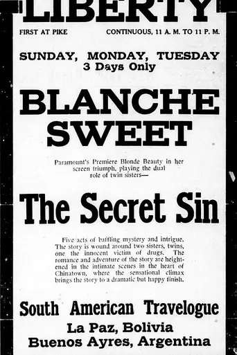The Secret Sin (1915)