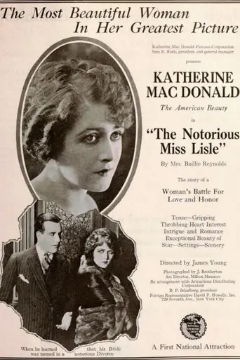 The Notorious Miss Lisle (1920)