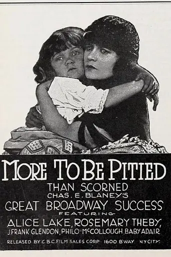More to Be Pitied Than Scorned (1922)