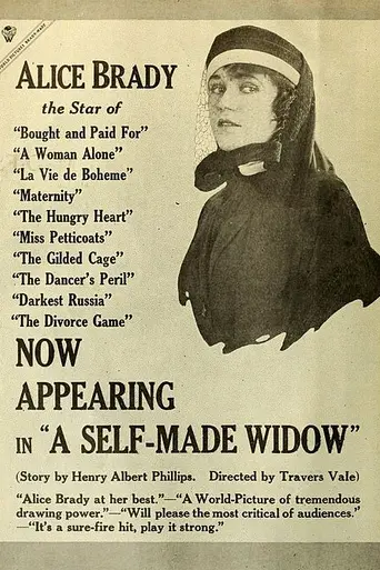 A Self-Made Widow (1917)