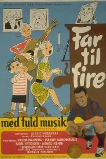 Far til fire med fuld musik (1961)