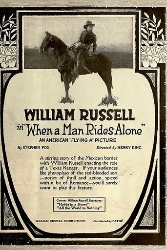 When a Man Rides Alone (1919)