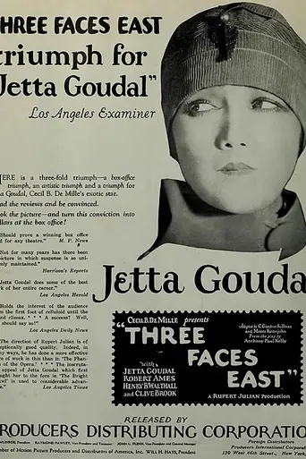 Three Faces East (1926)