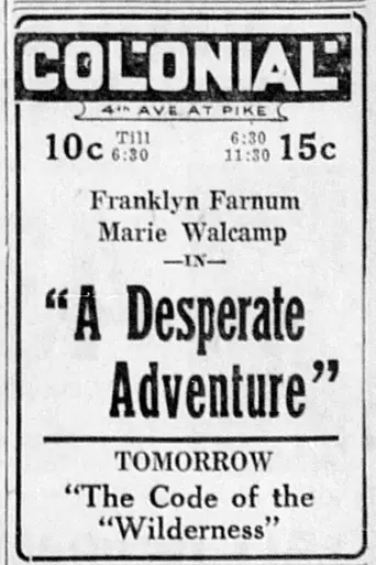 A Desperate Adventure (1924)