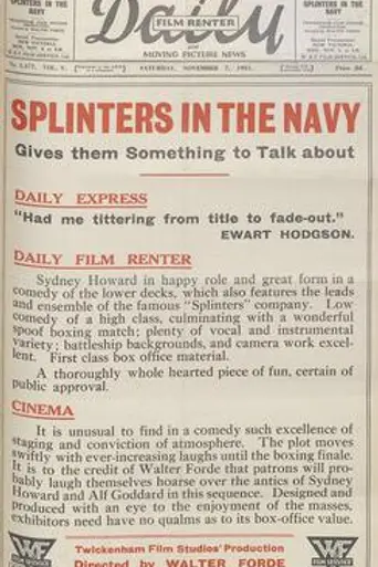 Splinters in the Navy (1931)