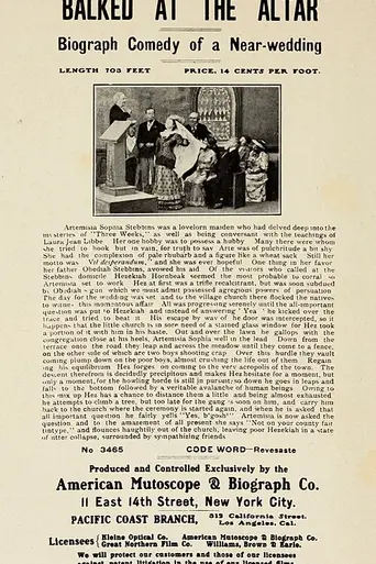 Balked at the Altar (1908)