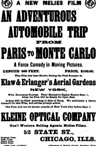 Рейс Париж — Монте-Карло (1904)