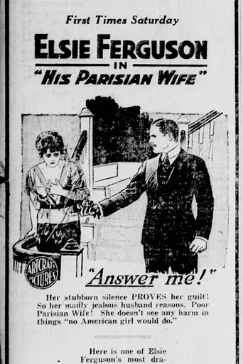 His Parisian Wife (1919)