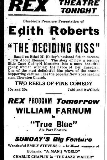 The Deciding Kiss (1918)