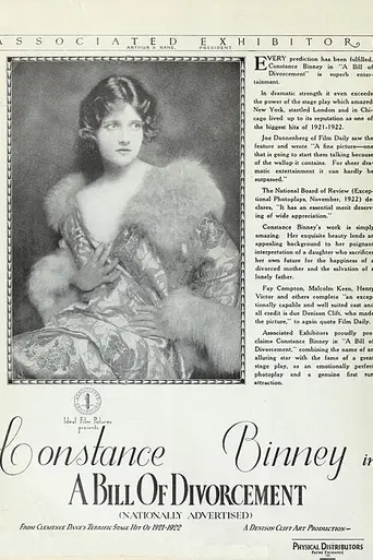 A Bill of Divorcement (1922)