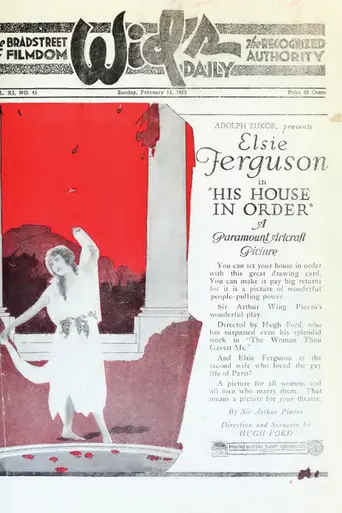 His House in Order (1920)