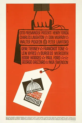 Tempestad sobre Washington (1962)