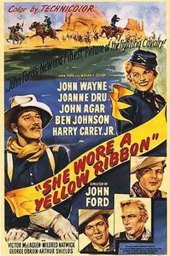 Она носила жёлтую ленту (1949)