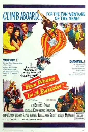Пять недель на воздушном шаре (фильм) (1962)