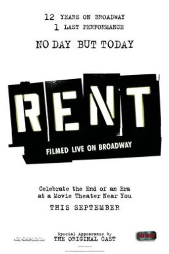 Rent: Filmed Live on Broadway (2008)