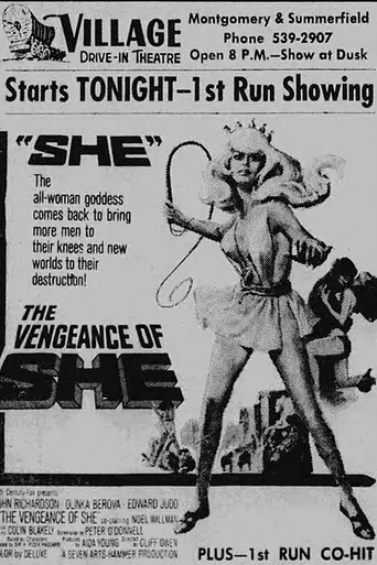 La venganza de la diosa de fuego (1968)